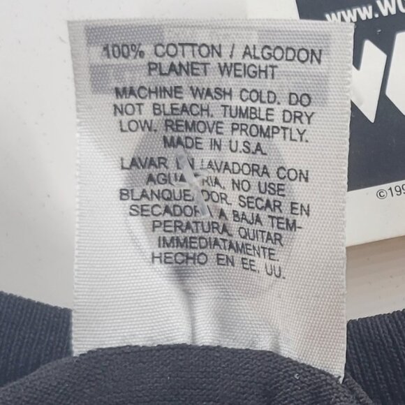 Bill Goldberg 1998 WCW NWO World Championship Wrestling t-shirt Large Vintage - Picture 10 of 15